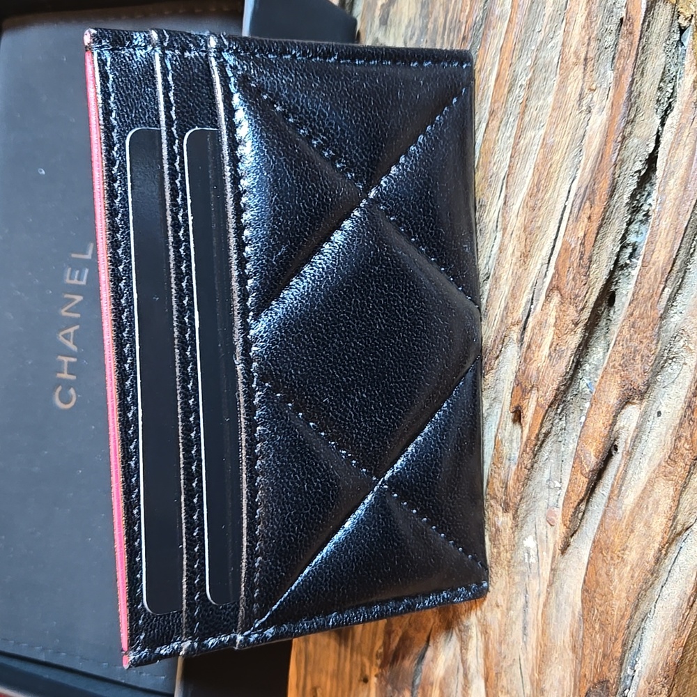 CHANEL Chanel 19 Card Case Lambskin Black AP1167 - Picture 4 of 10